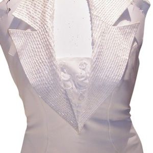 C4 3676 gown, formal, after-five, cocktail, bride,